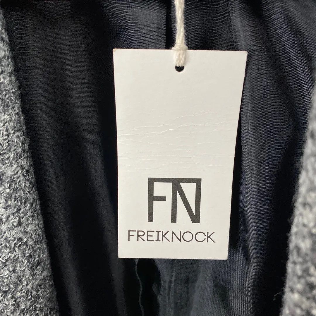 Designer FREIKNOCK New Wool Balmacaan Coat Size US M / EU 48-50 / 2 - 4 Thumbnail