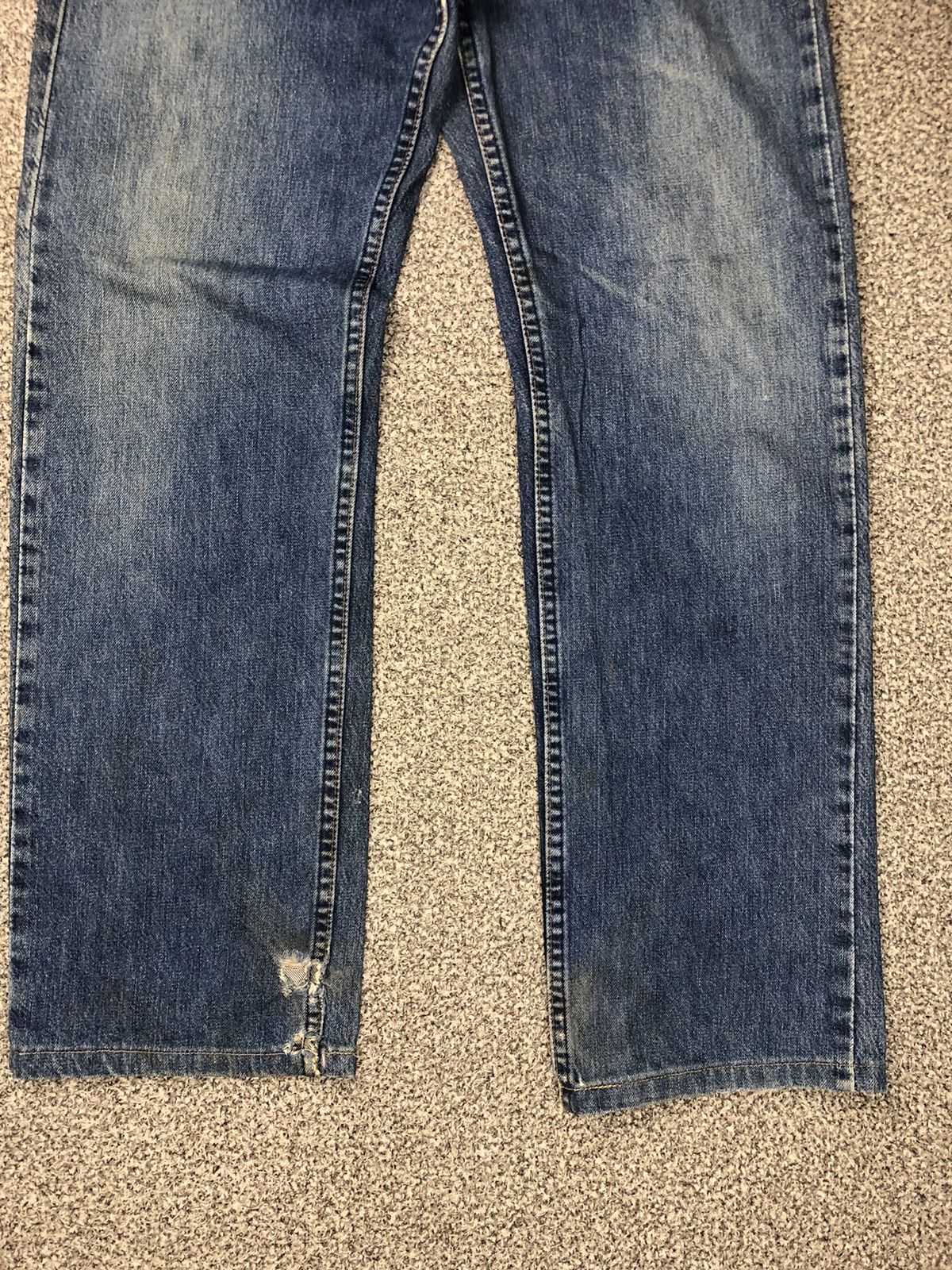 Japanese Brand × Levi's × Vintage Vintage Distressed Levis 519 Made In Usa Jeans Size US 31 - 4 Thumbnail