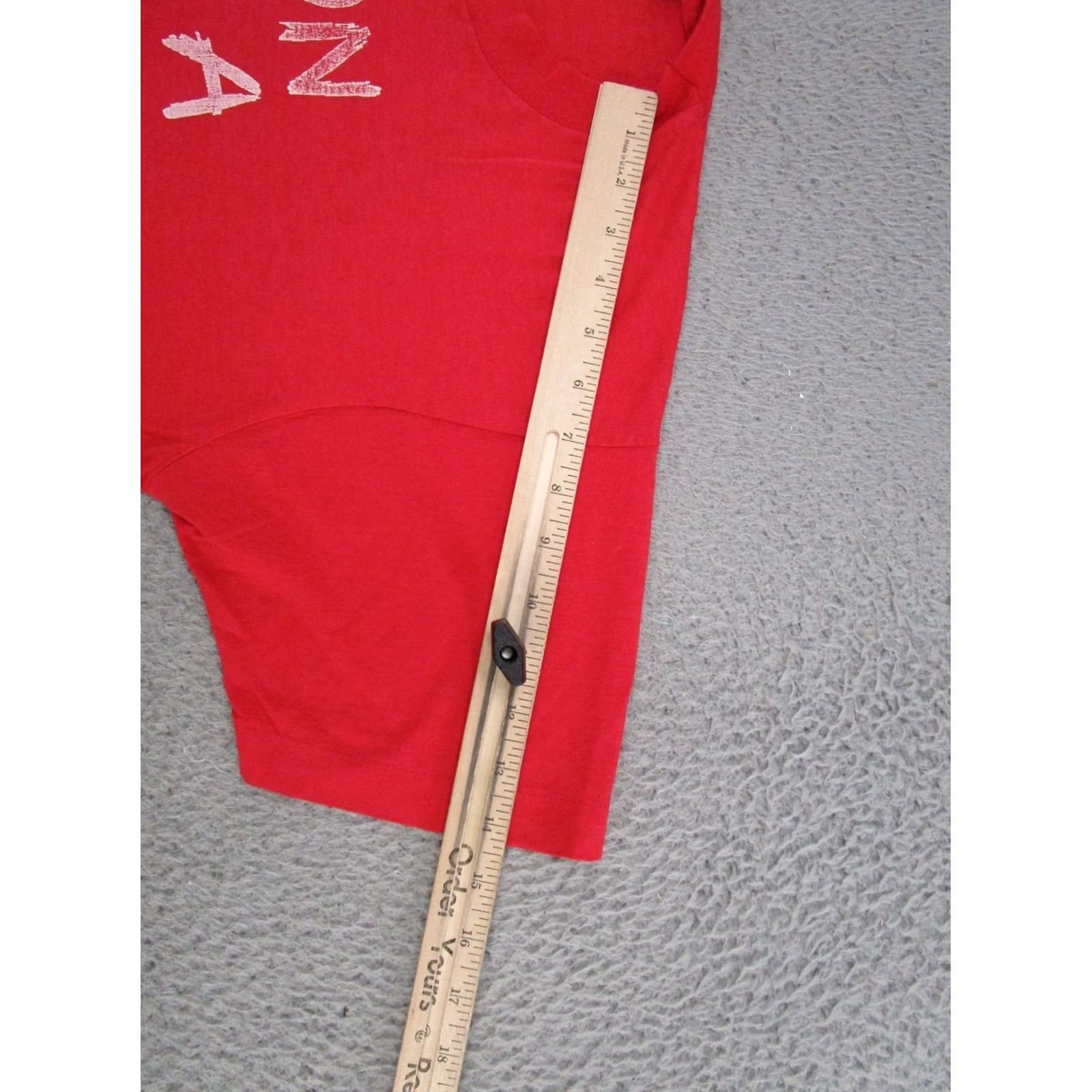 Vintage VINTAGE 80s 90s Son of a Buck Single Stitch Graphic Comedy Tee Shirt Size L Read Shirt Mens Red 90s Cotton Short Sleeve Crew Neck Tee Size US L / EU 52-54 / 3 - 7 Thumbnail