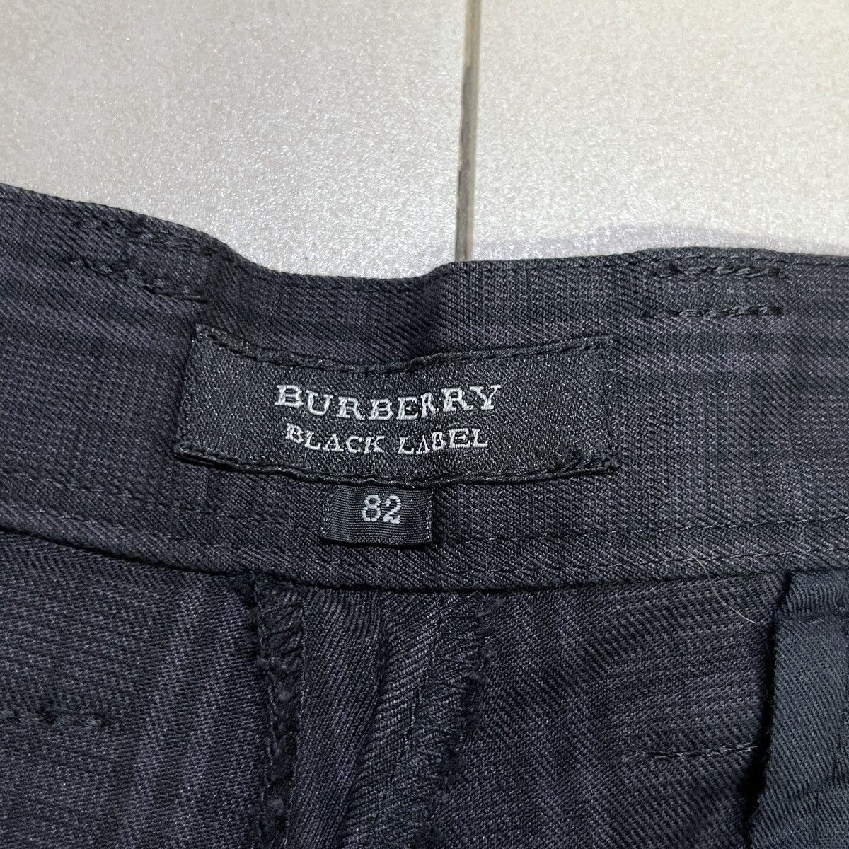 Burberry Vintage Burberry Black Nova Check Pants Size US 32 / EU 48 - 7 Thumbnail