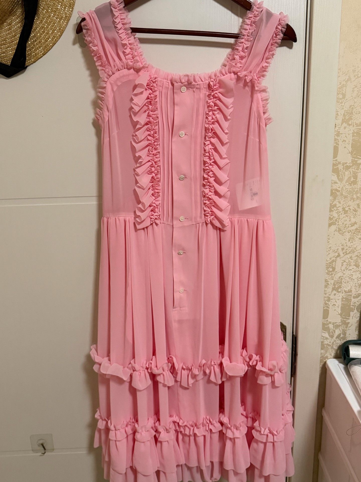 Comme des Garcons Girl CDG Girl 22SS Pink Slip Dress Size S / US 4 / IT 40 - 1 Thumbnail