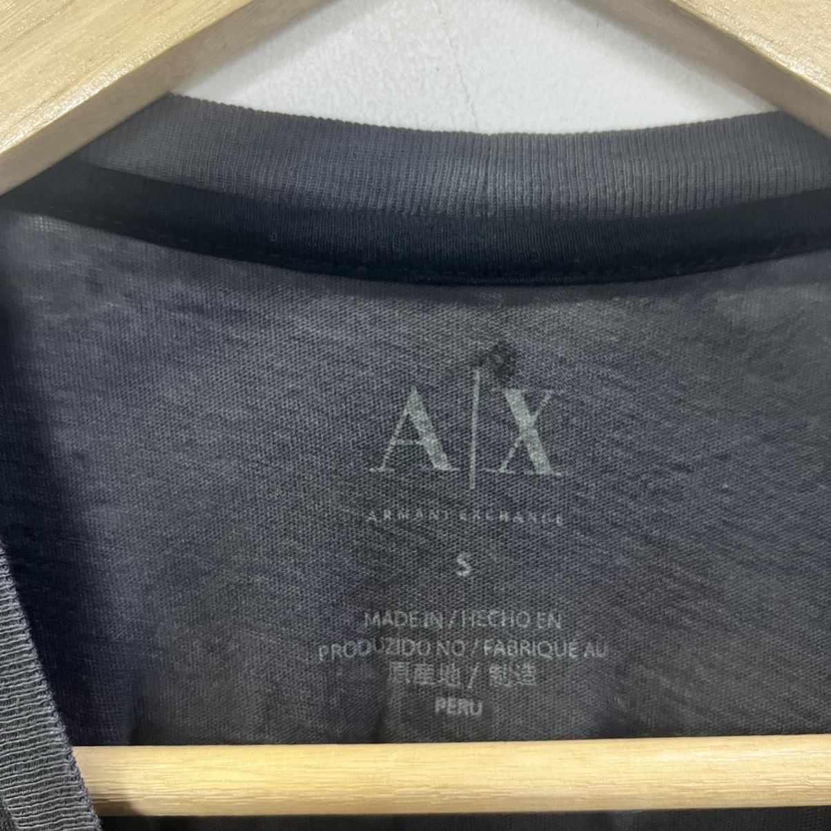 Armani Exchange ARMANI EXCHANGE 5th Anniversary JAPAN Commemorative Tshirt Size US S / EU 44-46 / 1 - 14 Thumbnail