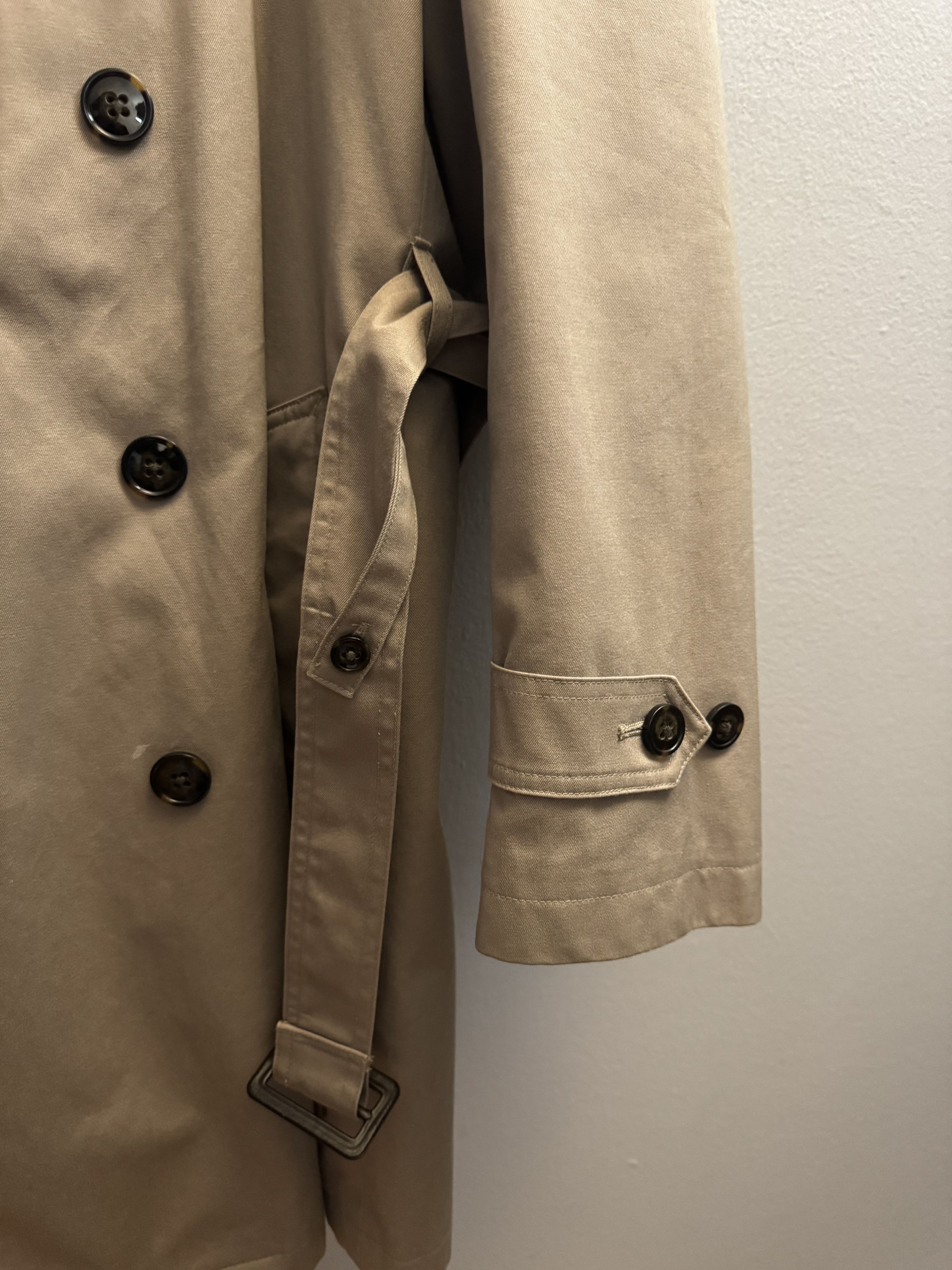 Lauren Ralph Lauren Lauren Ralph Lauren Trench Coat Raincoat Waterproof Beige Size US M / EU 48-50 / 2 - 2 Thumbnail