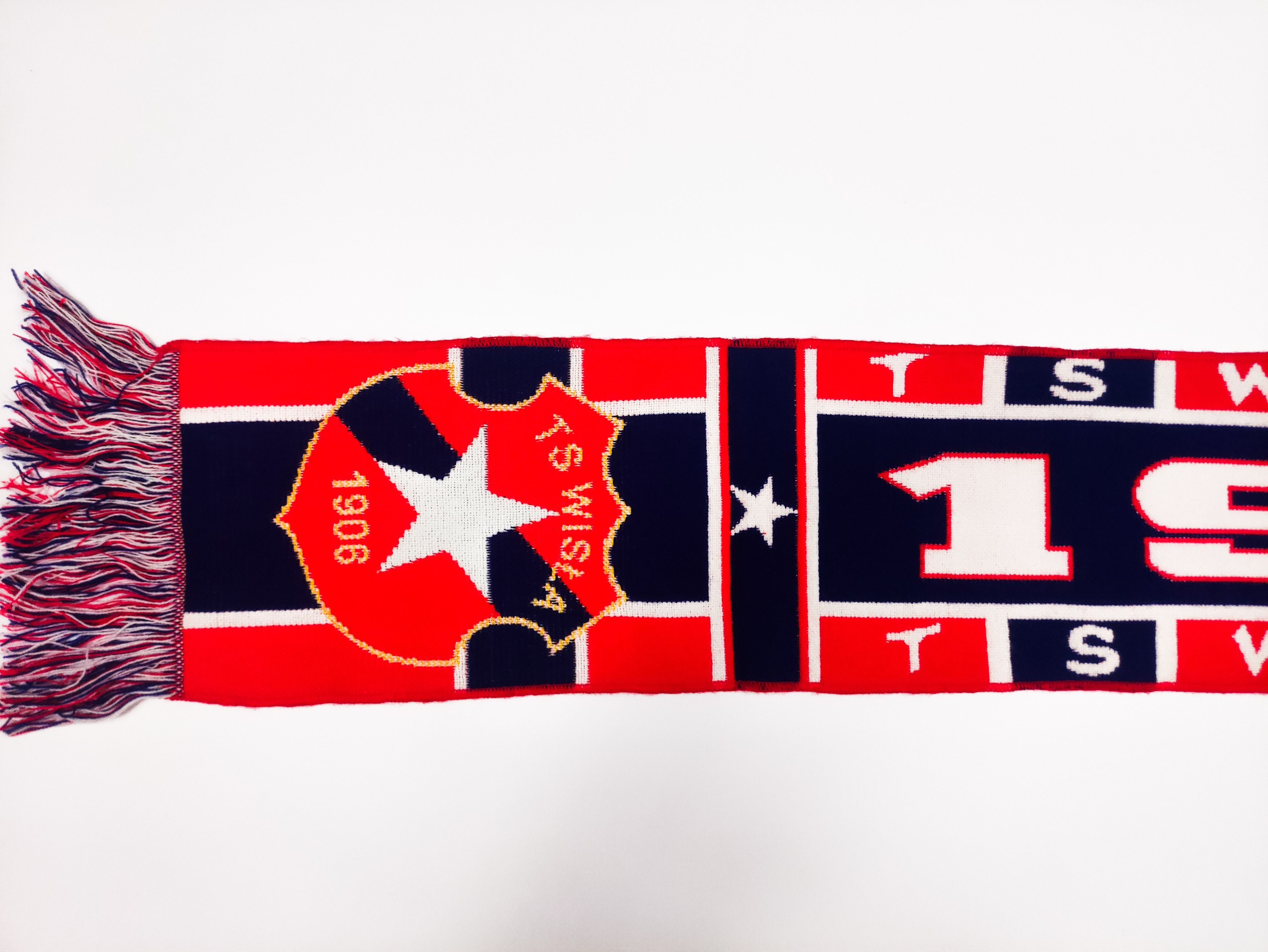 Other TS Wisła Kraków 1906 Football Scarf Ultras Hooligans Poland Size ONE SIZE - 9 Thumbnail