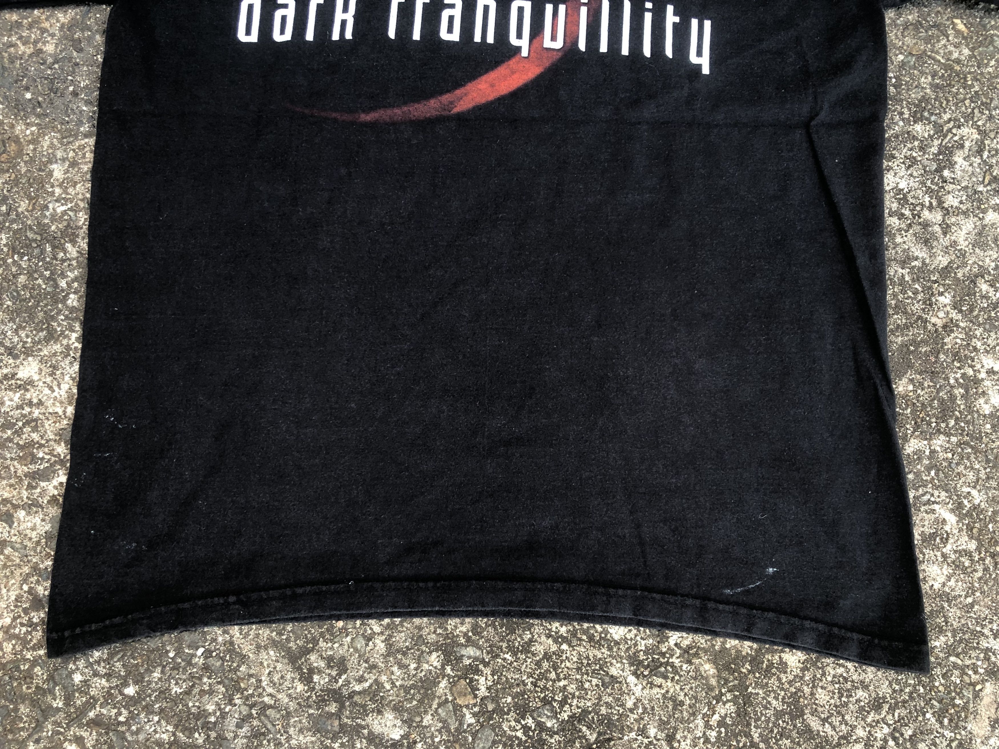 Vintage 🔥Vtg Y2K DARK TRANQUILLITY Hours Passed Metal Band T-Shirt Size US L / EU 52-54 / 3 - 8 Thumbnail