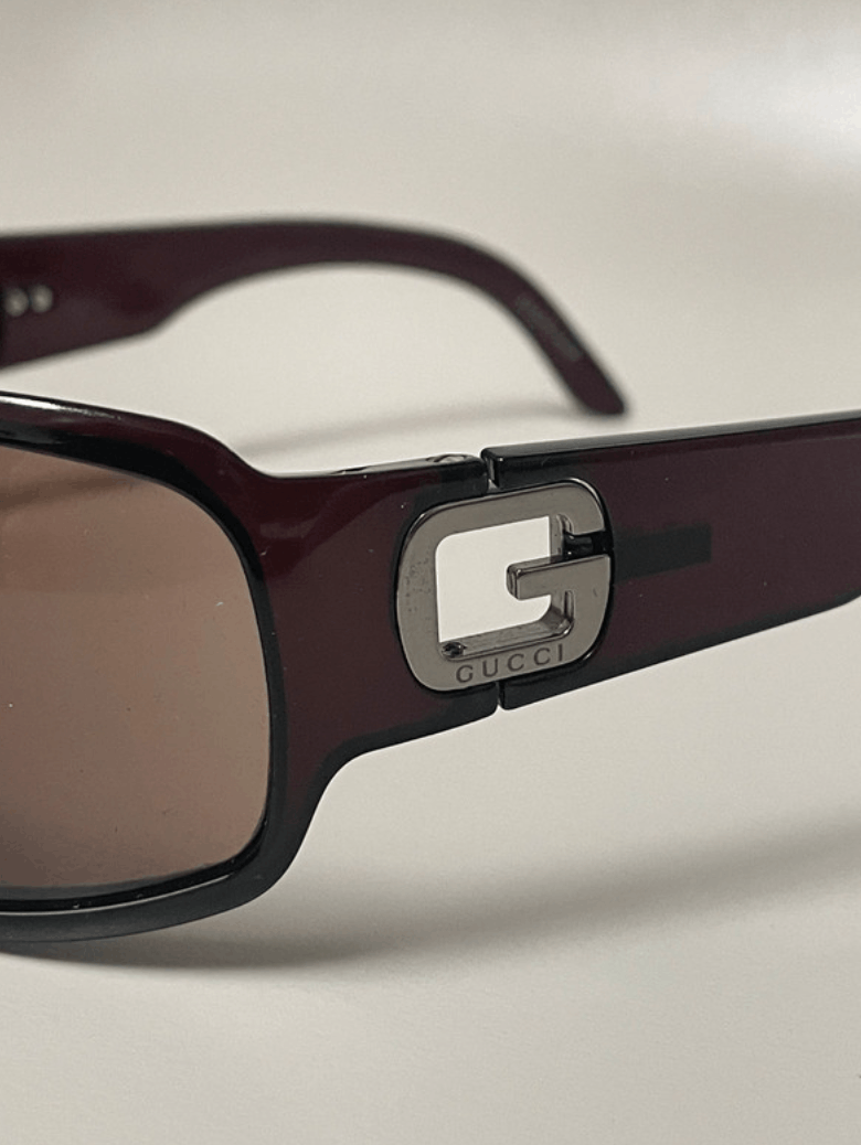 Gucci GUCCI Sunglasses GG Shield Tom Ford Wrap Vintage Size ONE SIZE - 2 Thumbnail