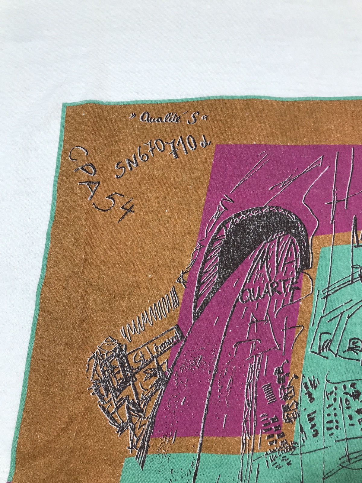 Vintage Quartz Vintage 70s 80s Rare T Shirt Size US XL / EU 56 / 4 - 5 Thumbnail