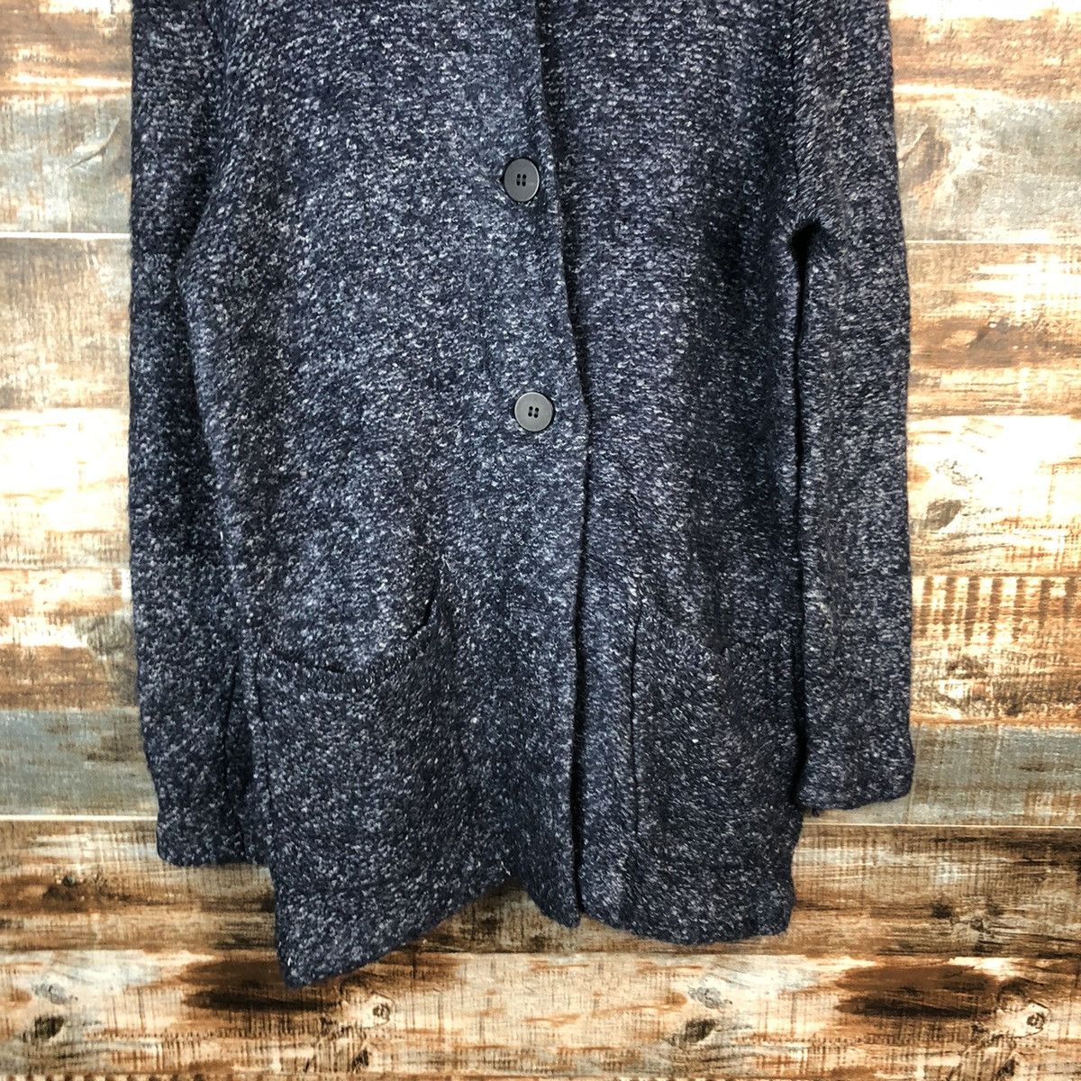 Comme Ca Ism Comme Ca Ism Dark Blue long Cardigan Knitwear #A1468 Size US M / EU 48-50 / 2 - 6 Thumbnail