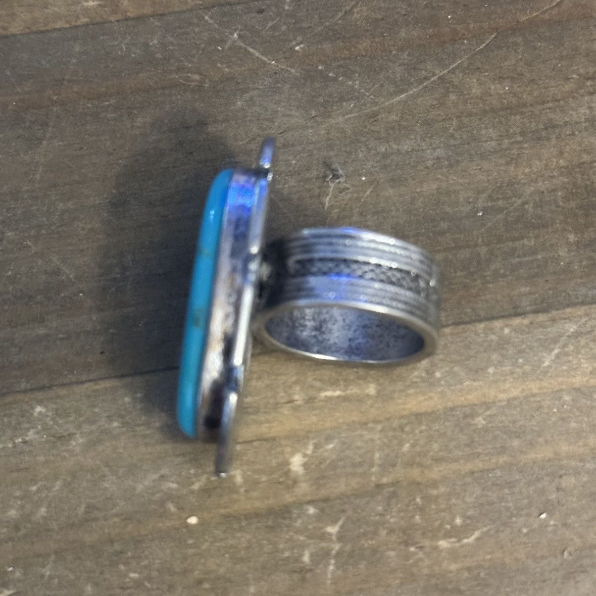 Other Chunky oval turquoise ring Size ONE SIZE - 4 Thumbnail