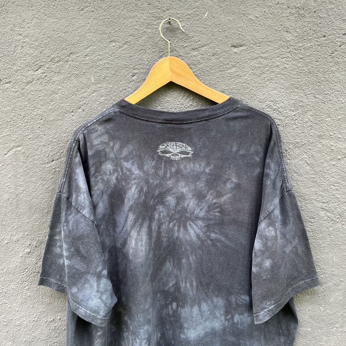 Vintage Thrashed Faded Y2k Skul Bone Tie Dye Tee Size US XXL / EU 58 / 5 - 7 Thumbnail