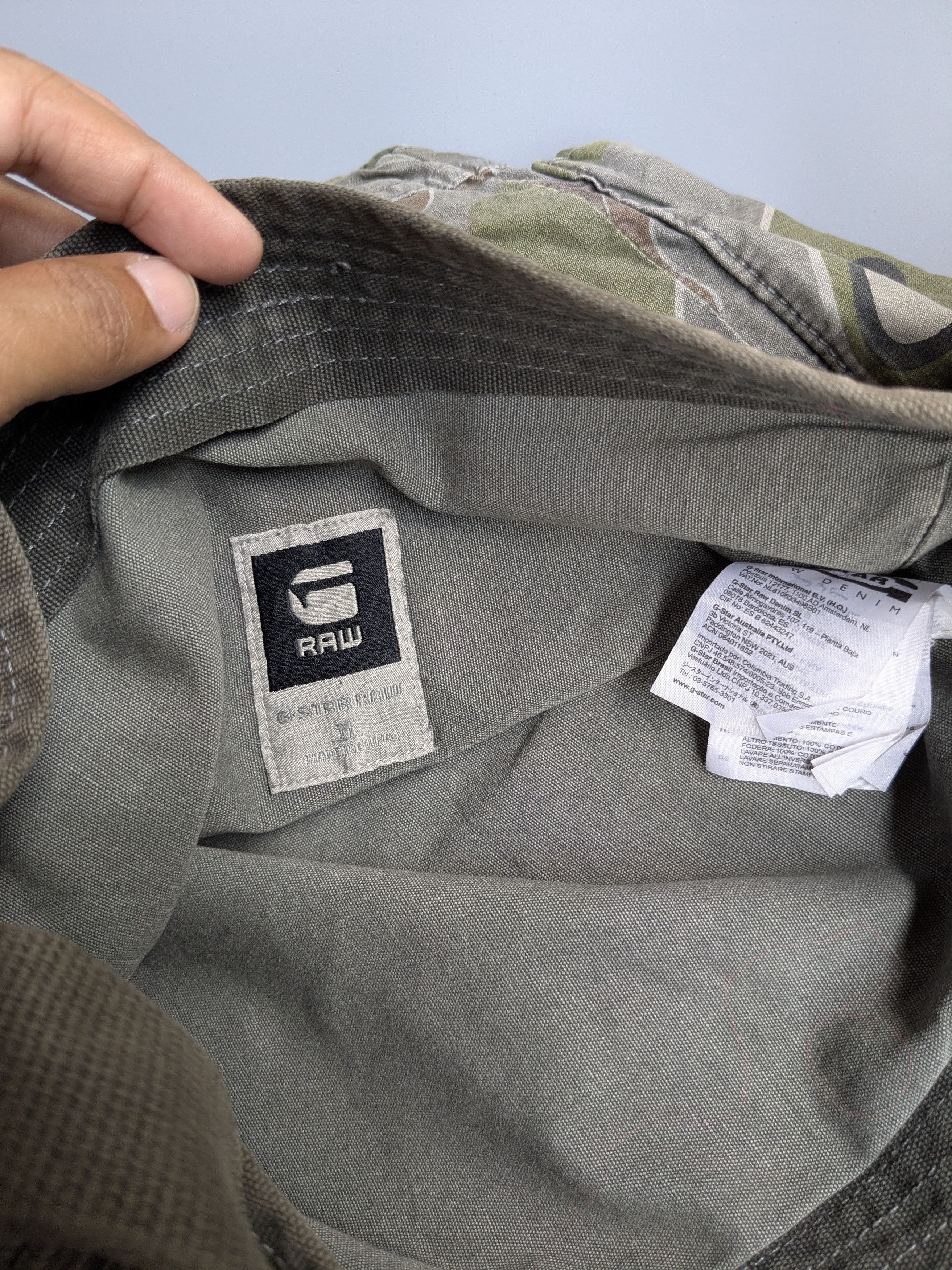 G-Star G-Star Raw Denim camo sling bag Size ONE SIZE - 10 Thumbnail