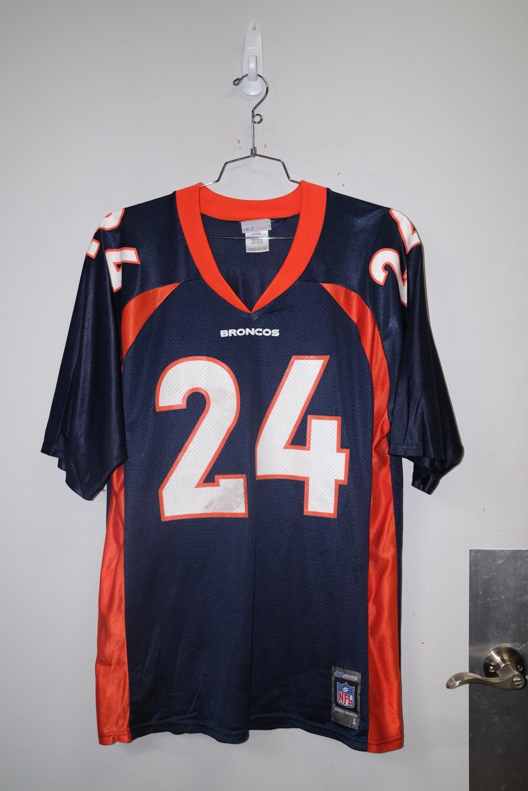 Reebok 2010's Reebok Denver Broncos Oneal Jersey Size US L / EU 52-54 / 3 - 1 Thumbnail