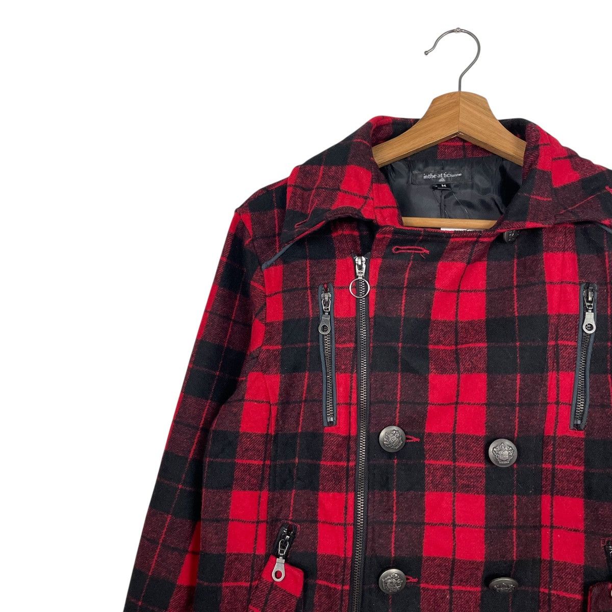 In The Attic In The Attic Tartan Punk Jacket Size US S / EU 44-46 / 1 - 6 Thumbnail