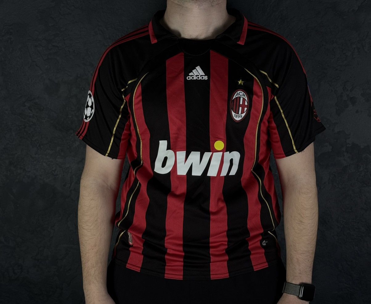 Adidas AC Milan Classic Football Shirt Jersey 2006-07 Home KAKA 22 Size US M / EU 48-50 / 2 - 2 Thumbnail