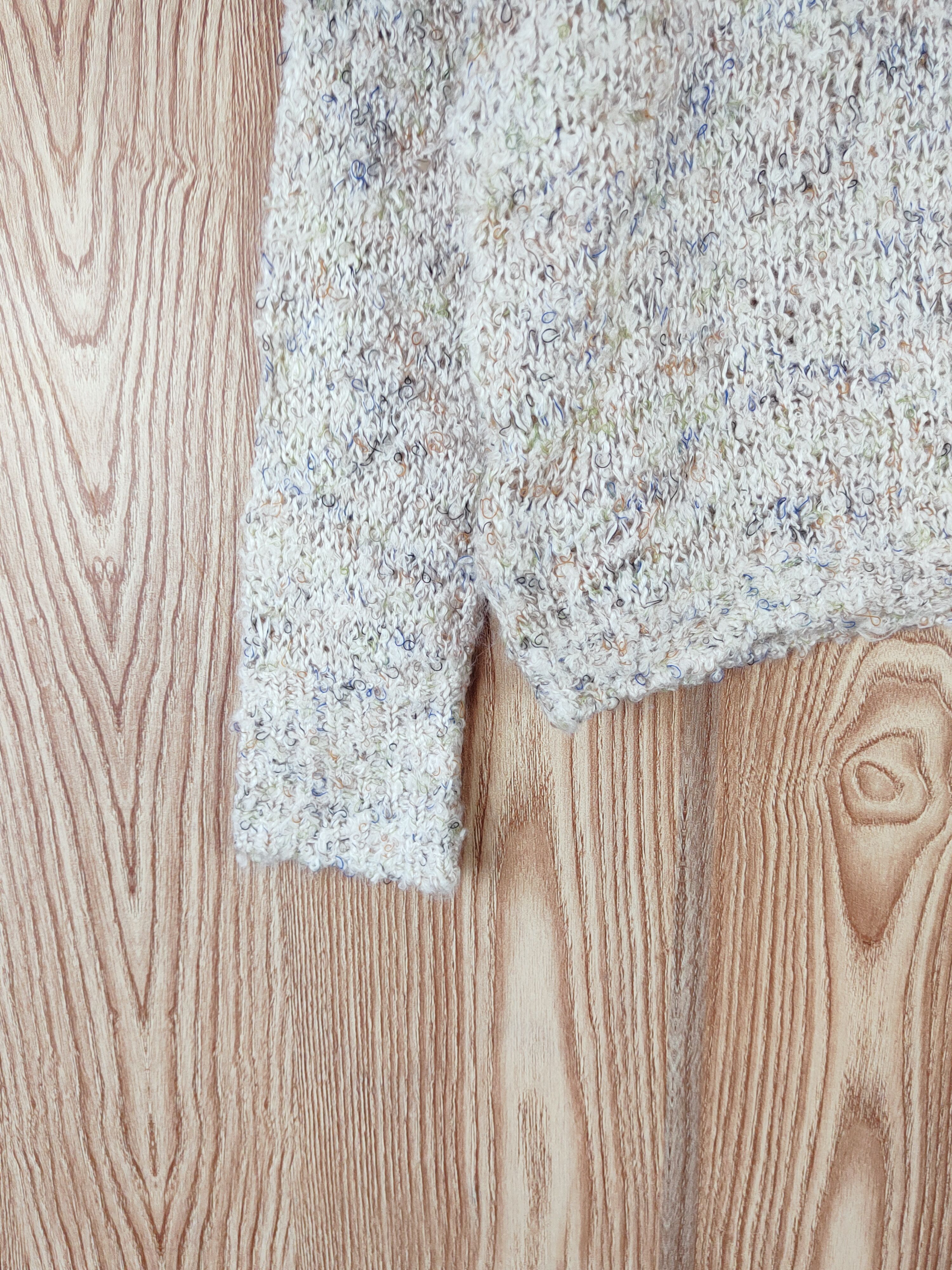 Japanese Brand × Vintage Lemiore Beige Knitwear Sweatshirts #W251 Size M / US 6-8 / IT 42-44 - 4 Thumbnail