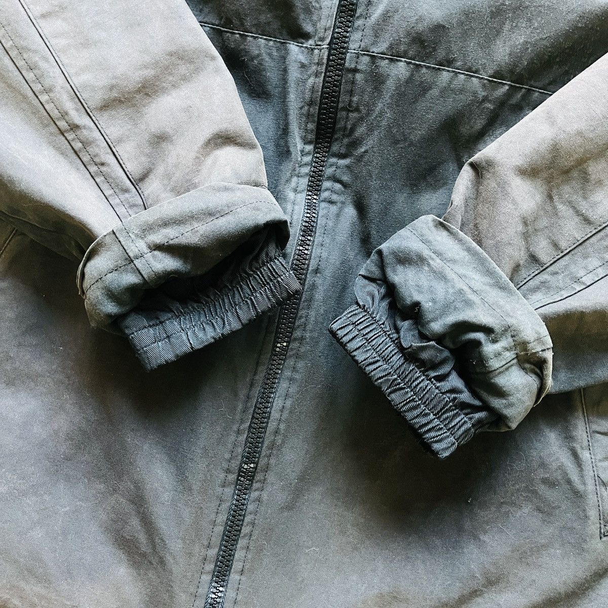 A.P.C. × Vintage Vintage 90s A.P.C Jean Touitou Double Elbow Jacket France Size US S / EU 44-46 / 1 - 12 Thumbnail