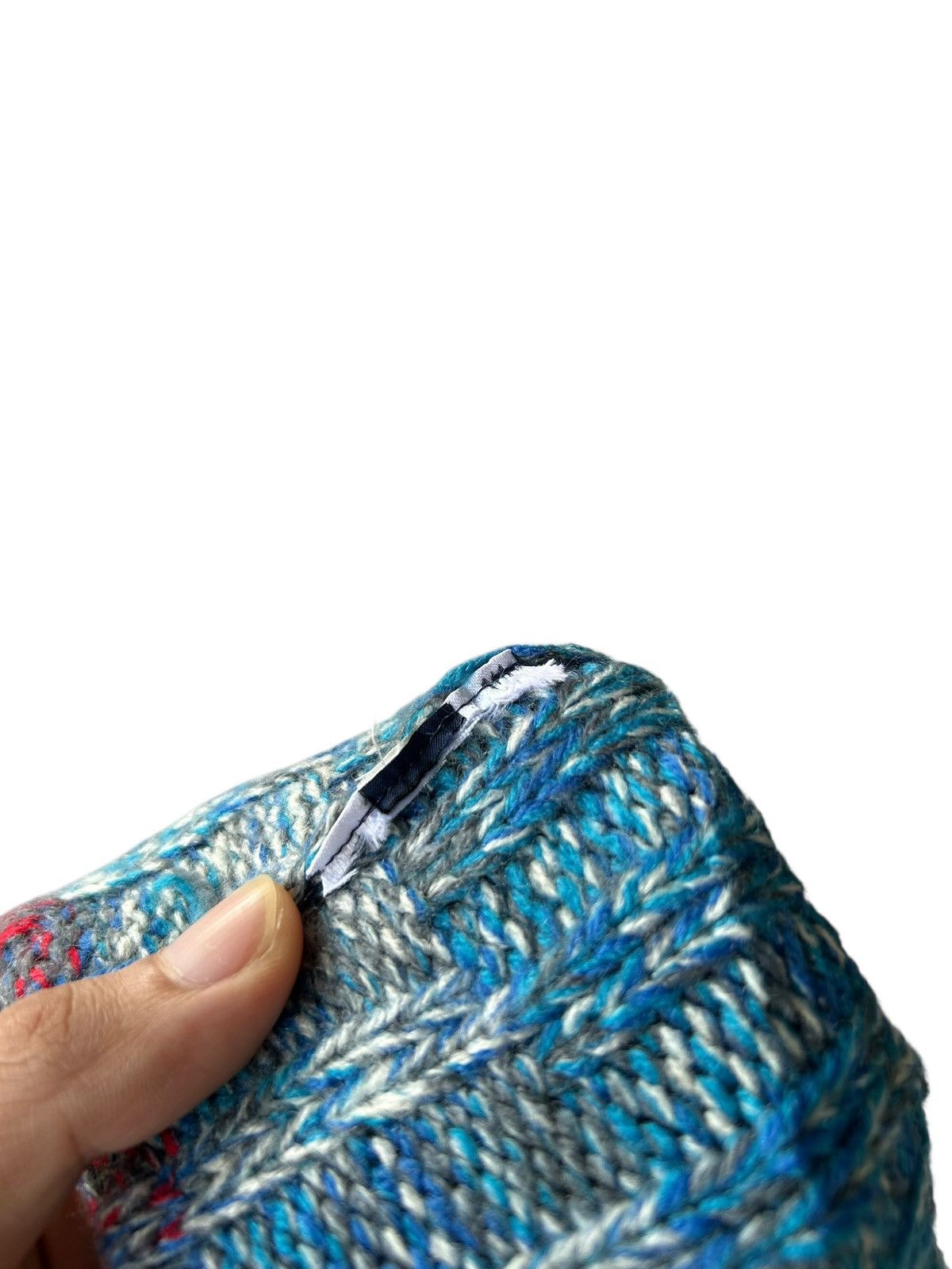 Japanese Brand × Kapital × Vintage Crochet Knitted Handmade Beanie Hats Size ONE SIZE - 6 Thumbnail