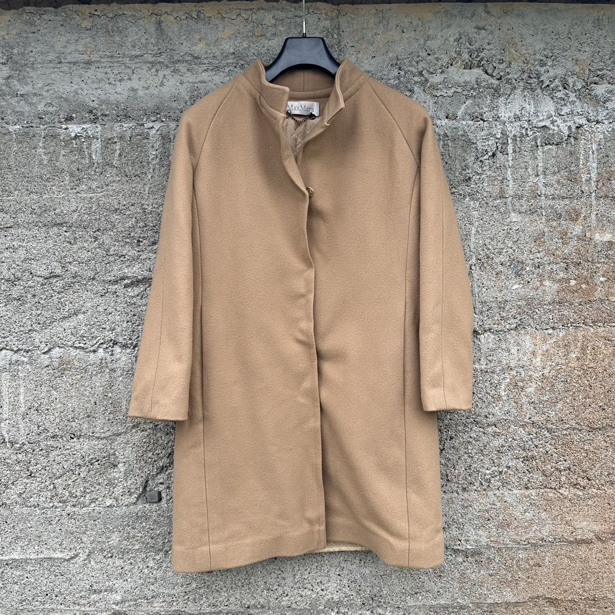 Max Mara Luxury Max Mara Coat 🧥 Old Money Italy Y2K 00s Size L / US 10 / IT 46 - 1 Thumbnail
