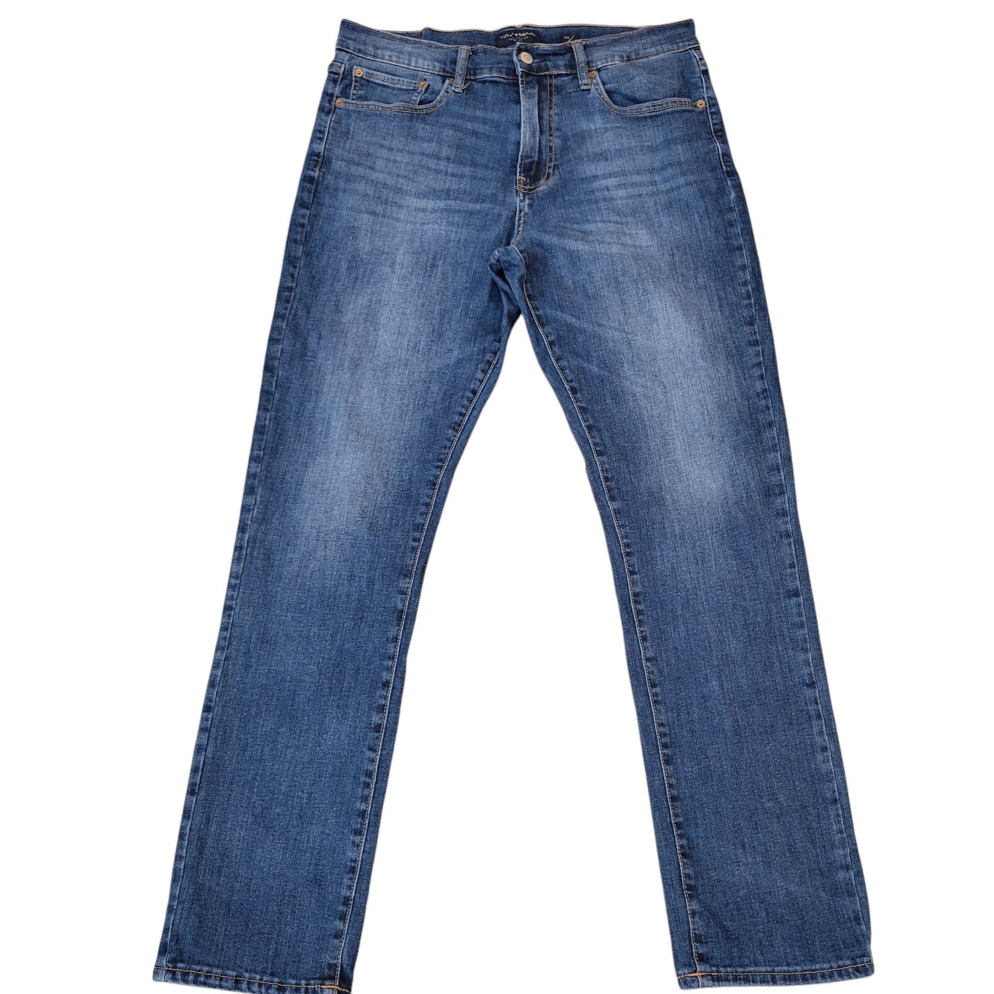 Lucky Brand Lucky Brand 410 Athletic Straight 410 Jeans Men's Size 34/32 Size US 34 / EU 50 - 1 Thumbnail