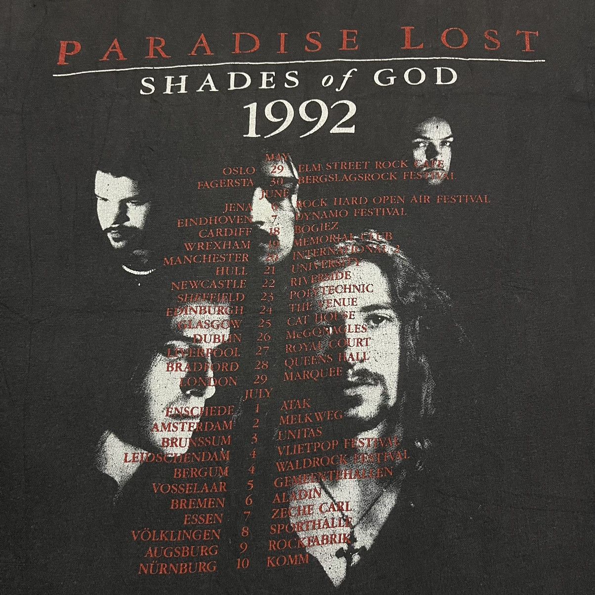 Band Tees × Vintage Vintage 1992 Paradise Lost Shades Of God Tour T Shirt Size US XL / EU 56 / 4 - 6 Thumbnail