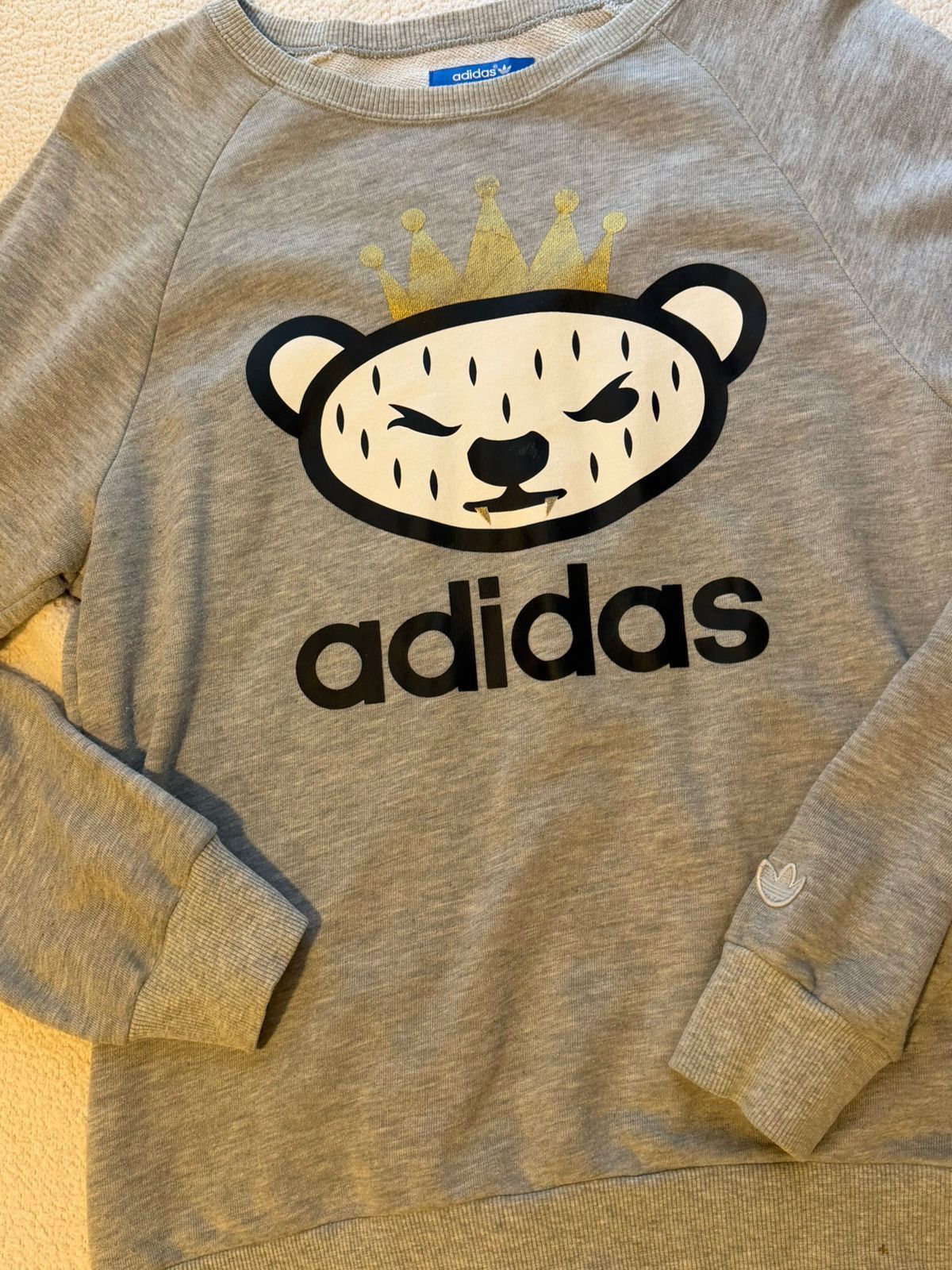 Adidas × Nigo Adidas X Nigo 25th Anniversary Bear Sweatshirt Size US S / EU 44-46 / 1 - 1 Thumbnail