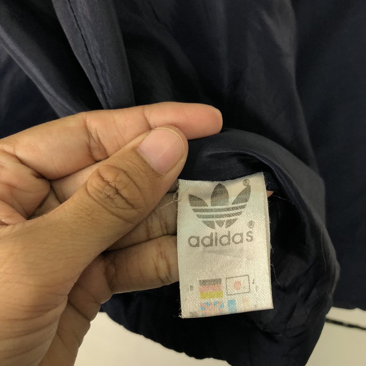 Adidas 🔥Vtg Biker Puffer Down Light Jacket Adidas Size US M / EU 48-50 / 2 - 20 Thumbnail