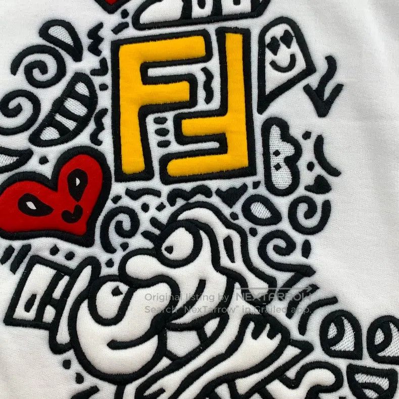 Fendi Fendi Sweatshirt, White Size S / US 4 / IT 40 - 3 Thumbnail