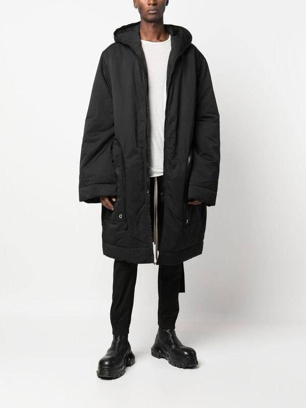 Rick Owens Drkshdw Rick Owens DRKSHDW Oversized Padded Coat Black Size US S / EU 44-46 / 1 - 1 Thumbnail