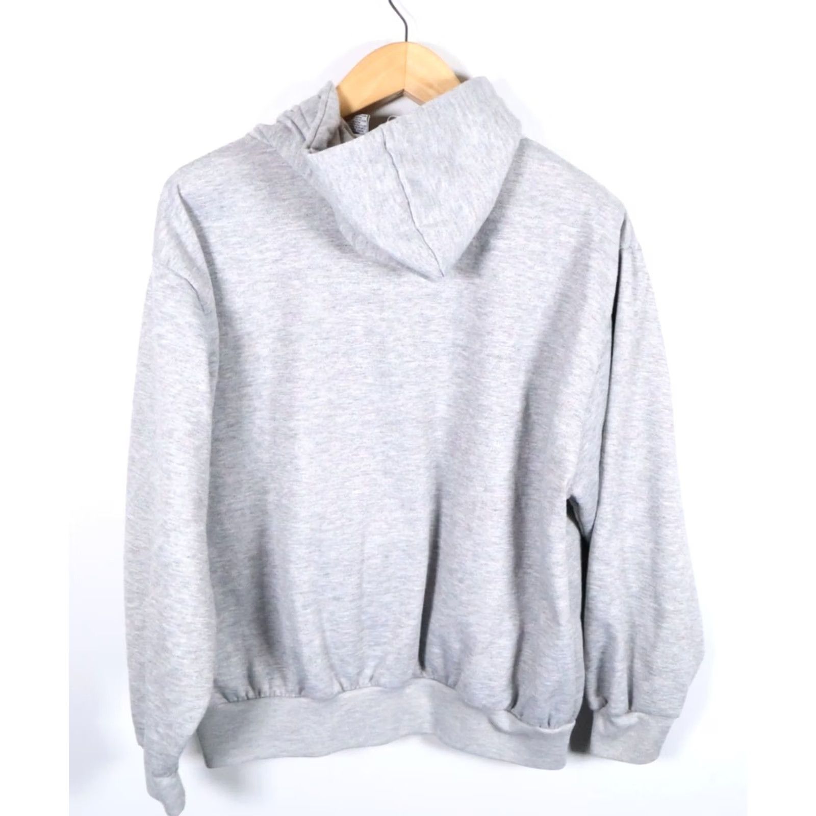 Vintage VINTAGE Franklin Shirt Mens XL Gray 90s Zip Hoodie Men Heather Sweatshirt Blank Solid VTG Fleece Size US XL / EU 56 / 4 - 2 Thumbnail