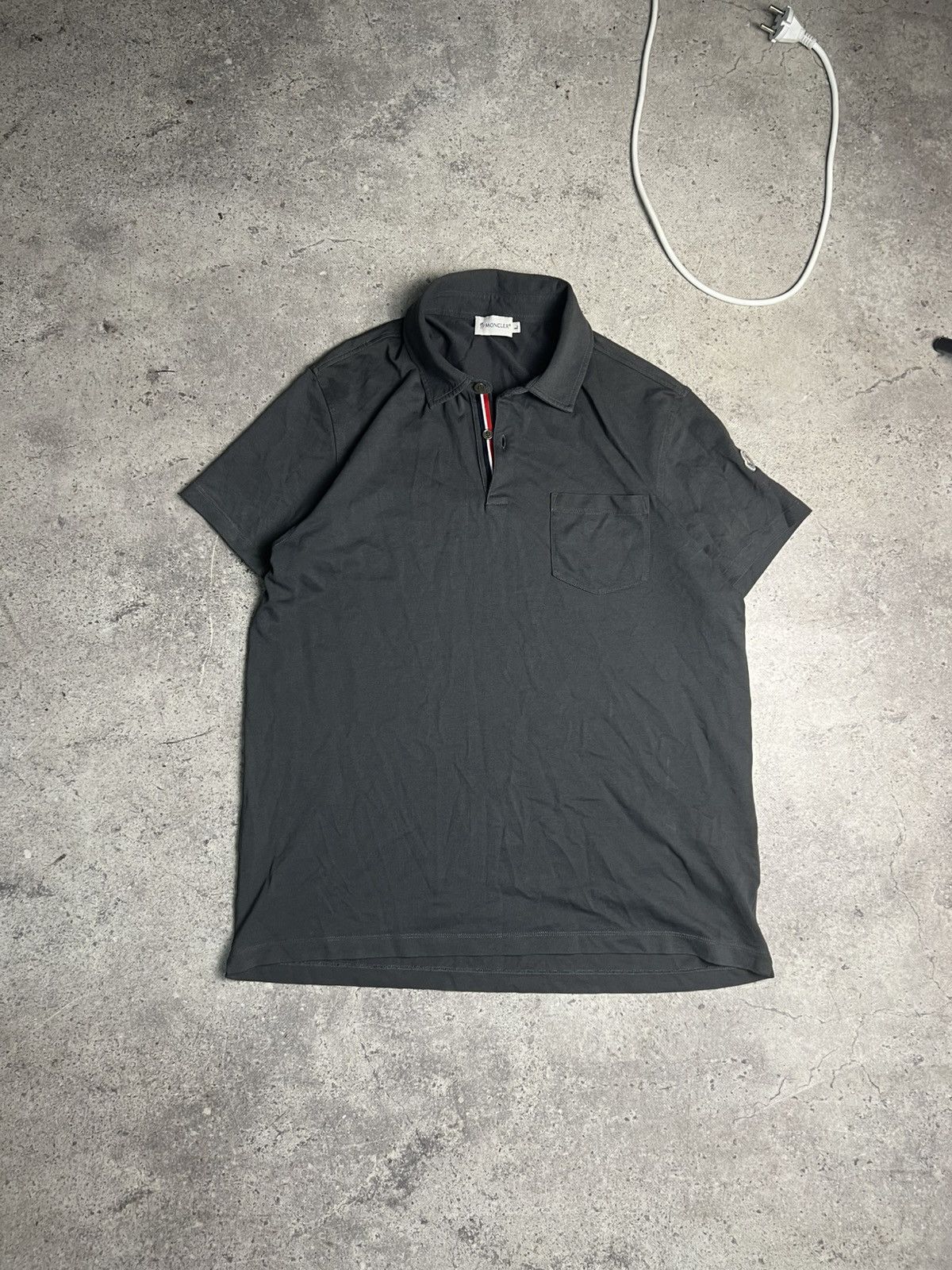 Moncler Moncler polo t shirt Size US L / EU 52-54 / 3 - 1 Thumbnail