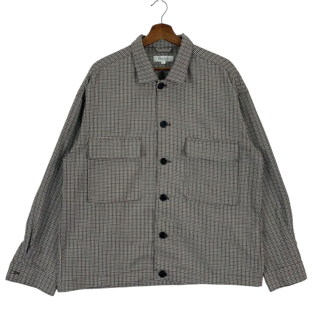 In The Attic × Japanese Brand × Vintage Vintage Growth In The Attic Button Ups Jacket Size US L / EU 52-54 / 3 - 1 Thumbnail