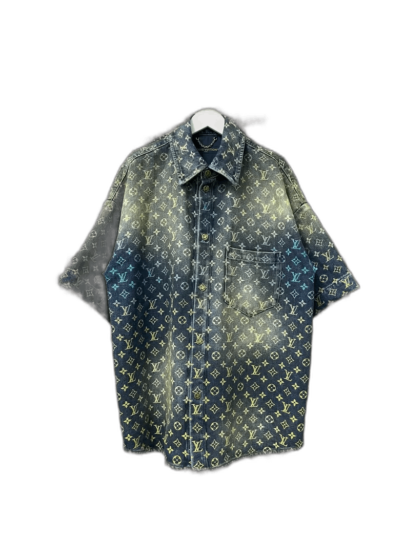 Louis Vuitton Louis Vuitton Colorful Denim Short Sleeve Jacket Size US M / EU 48-50 / 2 - 1 Thumbnail