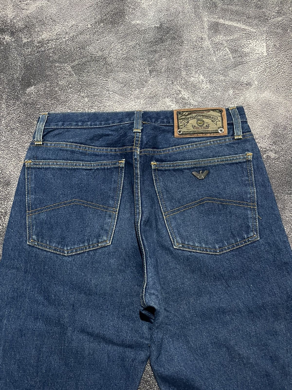 Armani Vintage Armani Jeans Denim Blue Size US 32 / EU 48 - 2 Thumbnail
