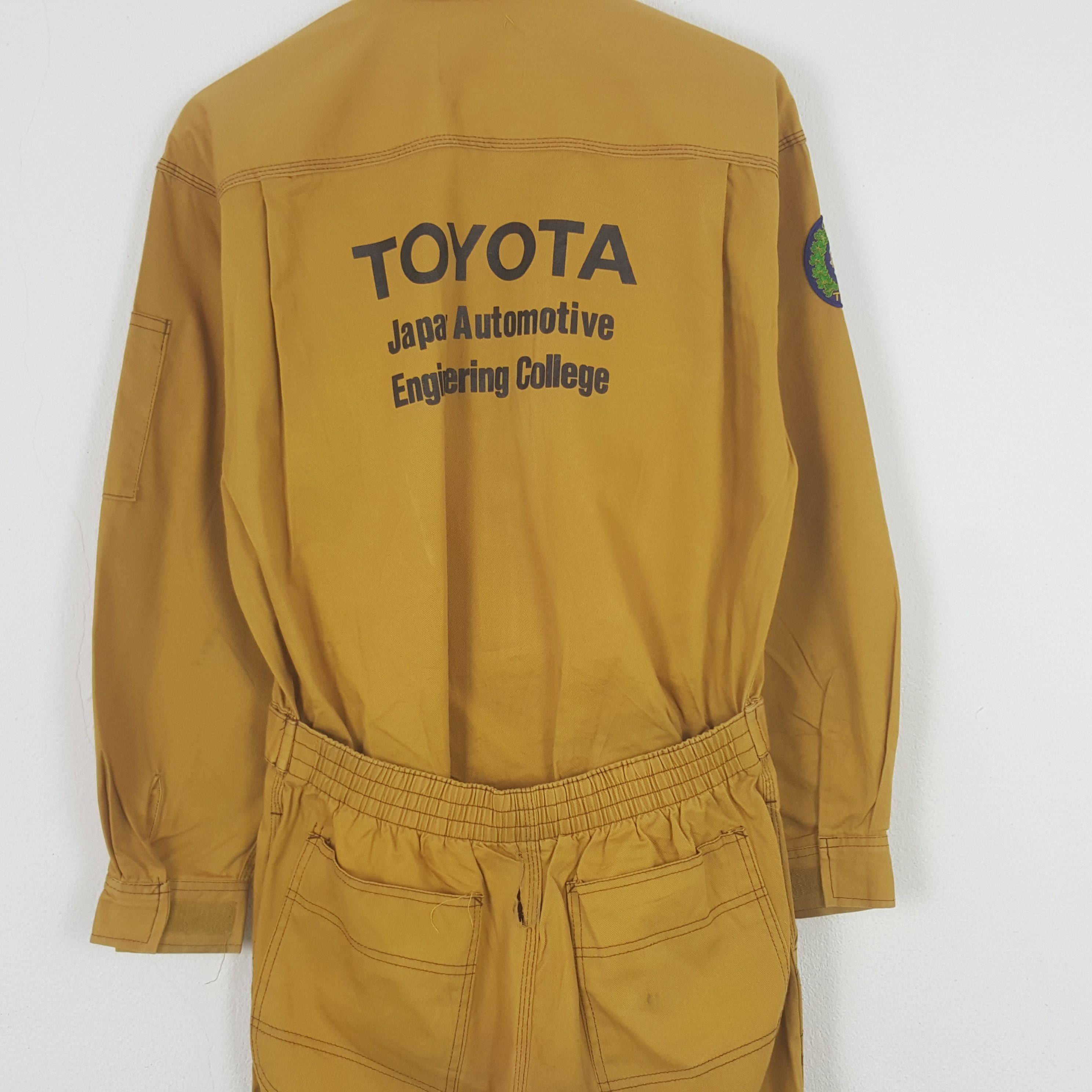 Sports Specialties Vintage Toyota Automotive Japan Coverall Jumpsuit Jacket Size US M / EU 48-50 / 2 - 2 Thumbnail