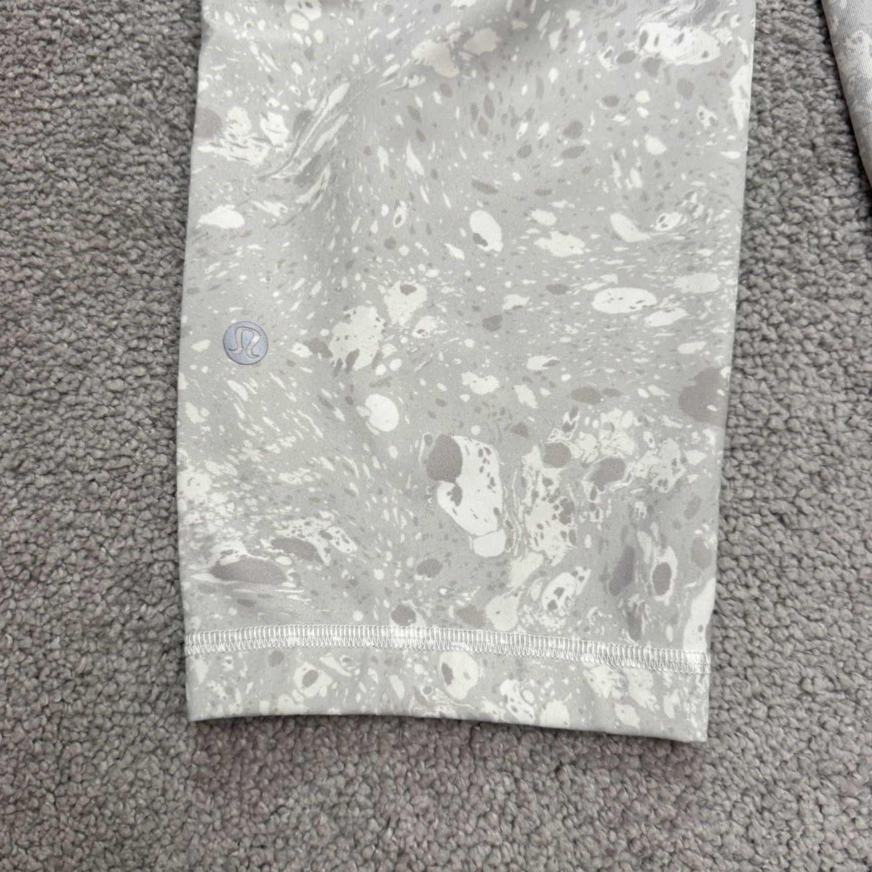 Lululemon Lululemon Base Pace High Rise Crop Active Pants Womens 12 Gray Athletic Cropped 20.5 in Inseam Size 34" / US 12 / IT 48 - 6 Thumbnail