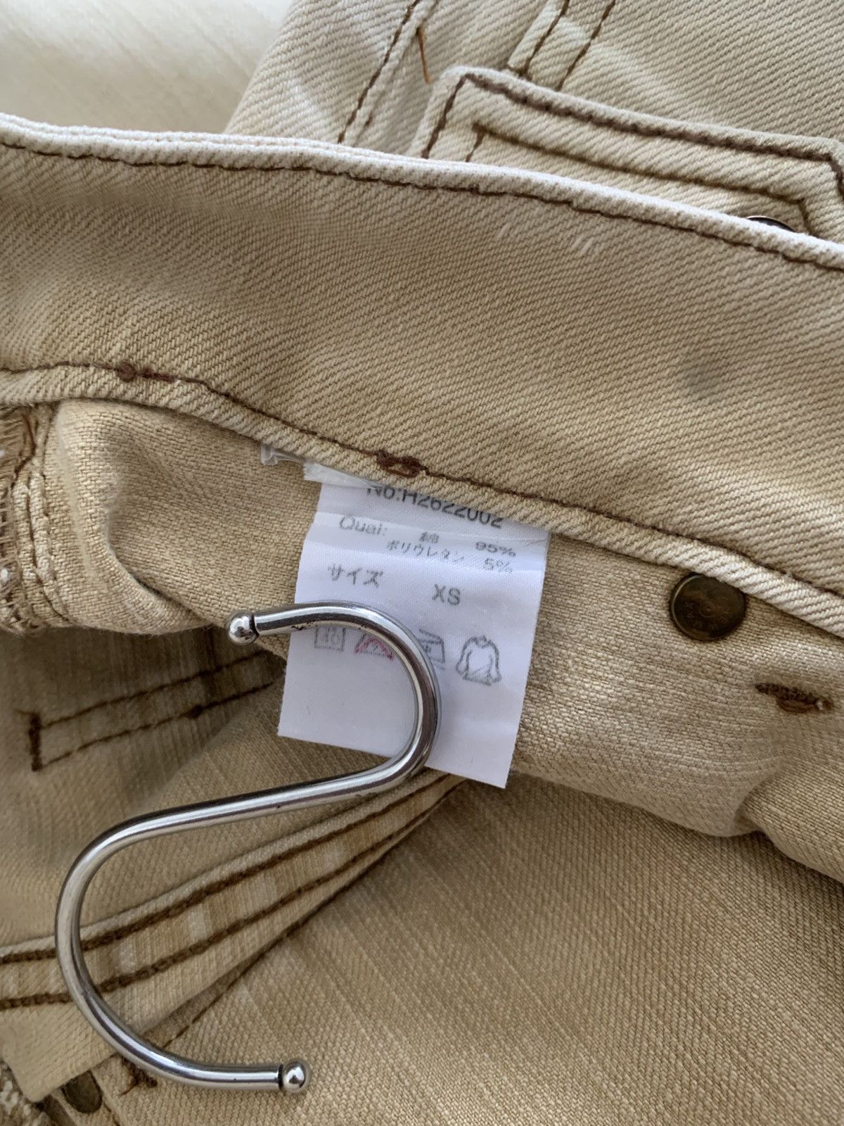Japanese Brand Honeysuckle Rose Faded Bush Flared Jeans Size US 28 / EU 44 - 7 Thumbnail