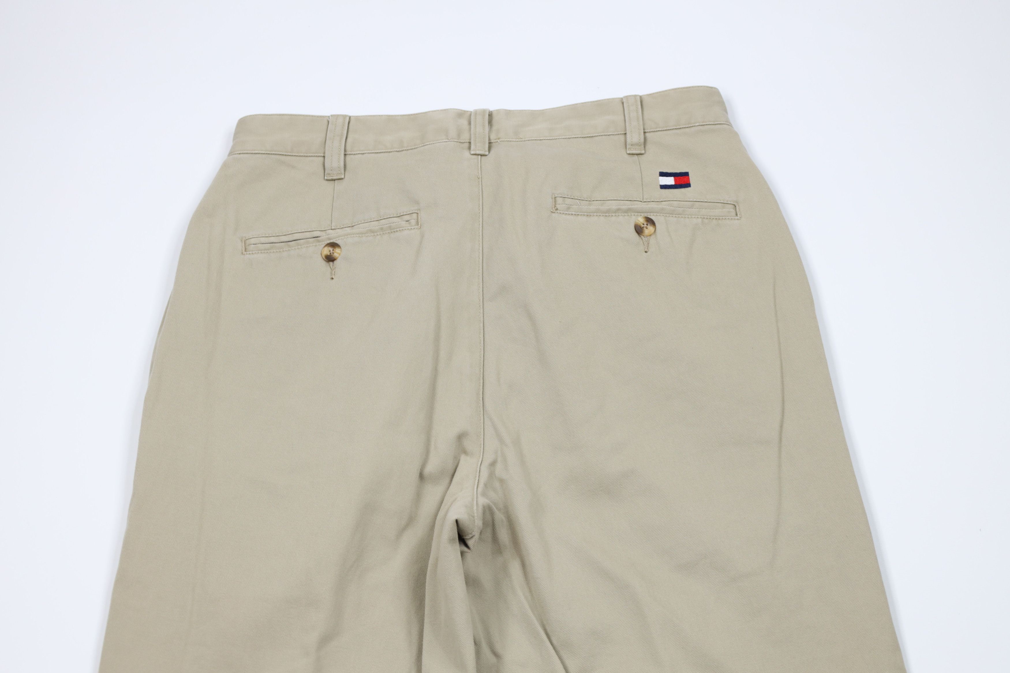 Tommy Hilfiger Vintage 90s Tommy Hilfiger Straight Leg Chino Pants Cotton Size US 31 - 12 Thumbnail