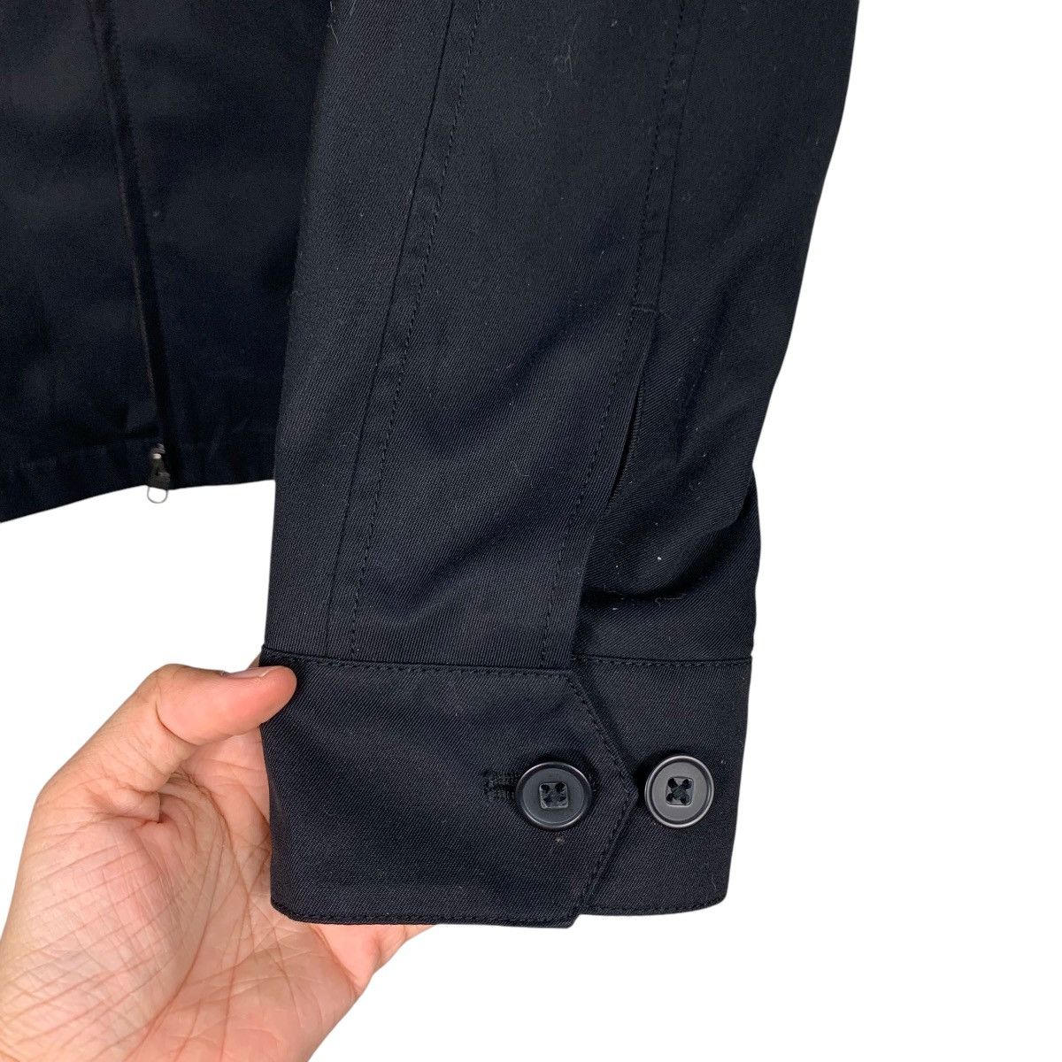 Lemaire × Uniqlo UNIQLO U Lemaire Black Cotton Casual Jacket #2534-C114 Size US XL / EU 56 / 4 - 11 Thumbnail