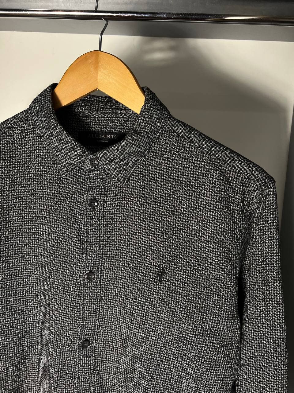 Allsaints VINTAGE ALLSAINTS FLANNEL DESIGNER SHIRT CASUAL JAPANESE Y2K Size US M / EU 48-50 / 2 - 7 Thumbnail