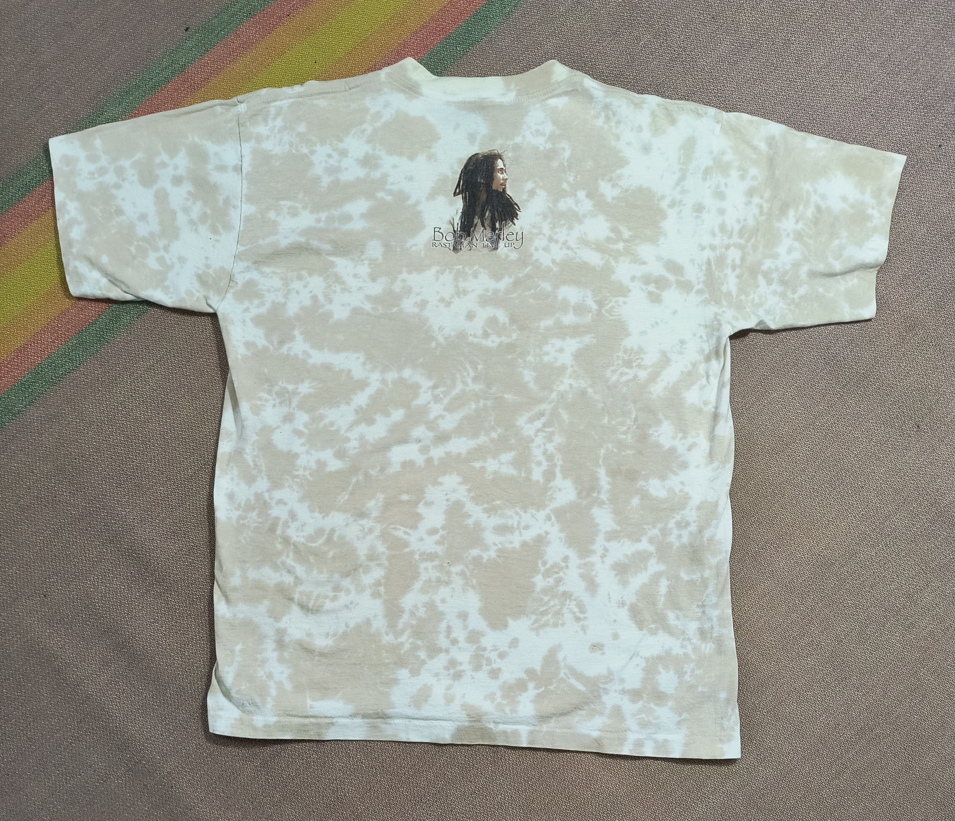 Vintage Vintage Y2K Bob Marley rastaman live up tee Size US L / EU 52-54 / 3 - 6 Thumbnail