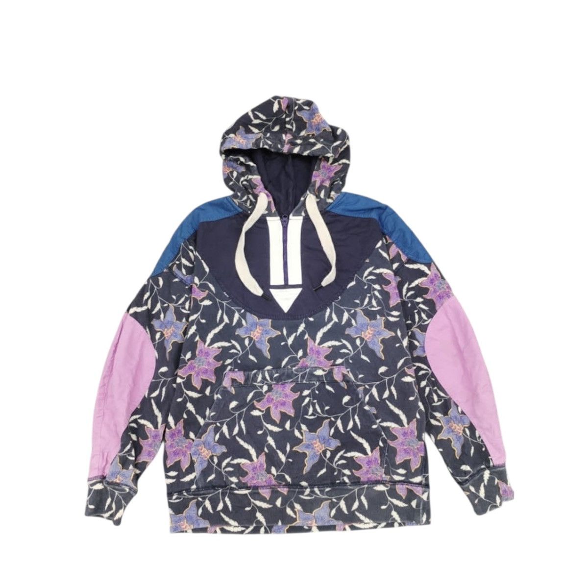 Isabel Marant Etoile Isabel Marant Nanselia Paneled Floral Hoodie Size US M / EU 48-50 / 2 - 1 Thumbnail