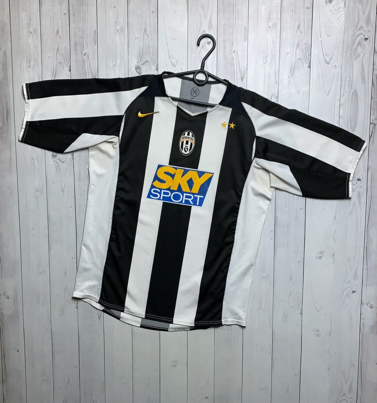 Nike × Vintage Vintage Nike Juventus soccer jersey size L logo Size US L / EU 52-54 / 3 - 1 Thumbnail