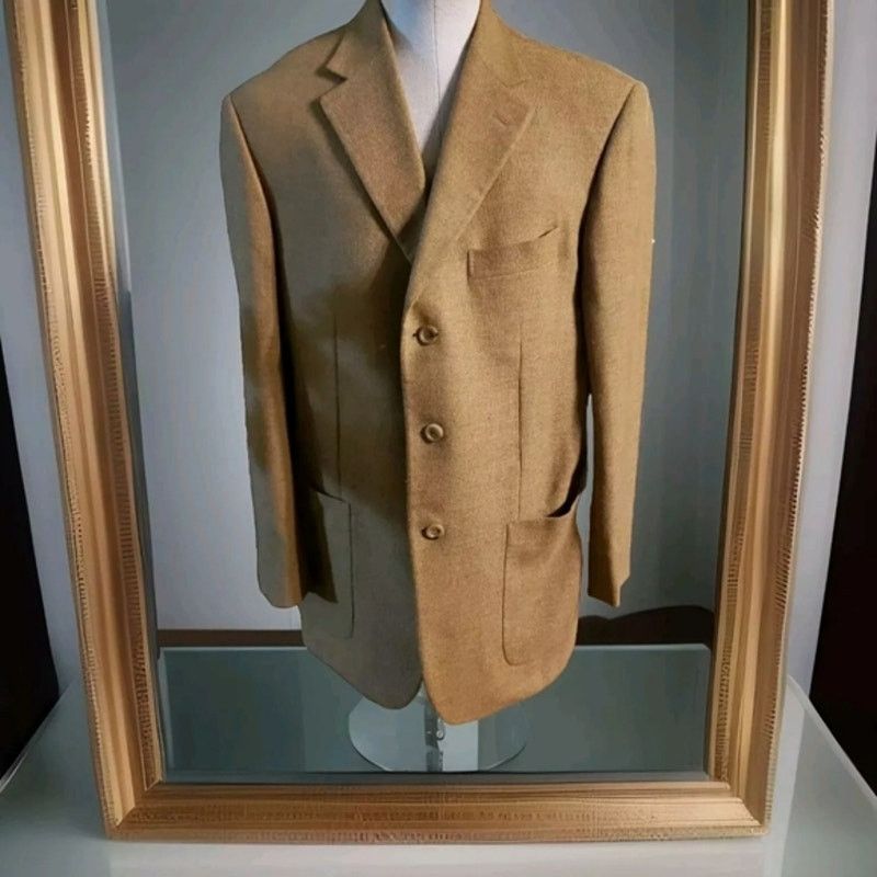 Pal Zileri Pal Zileri 44 R Sport Coat Sand Color Size 44R - 1 Thumbnail