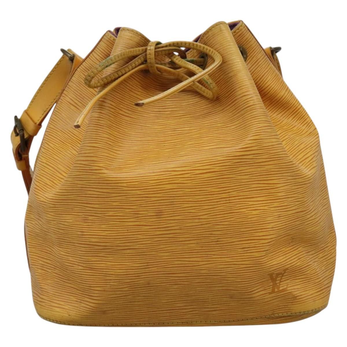 Louis Vuitton LOUIS VUITTON Epi Petit Noe Shoulder Bag Yellow M44109 Size ONE SIZE - 13 Thumbnail