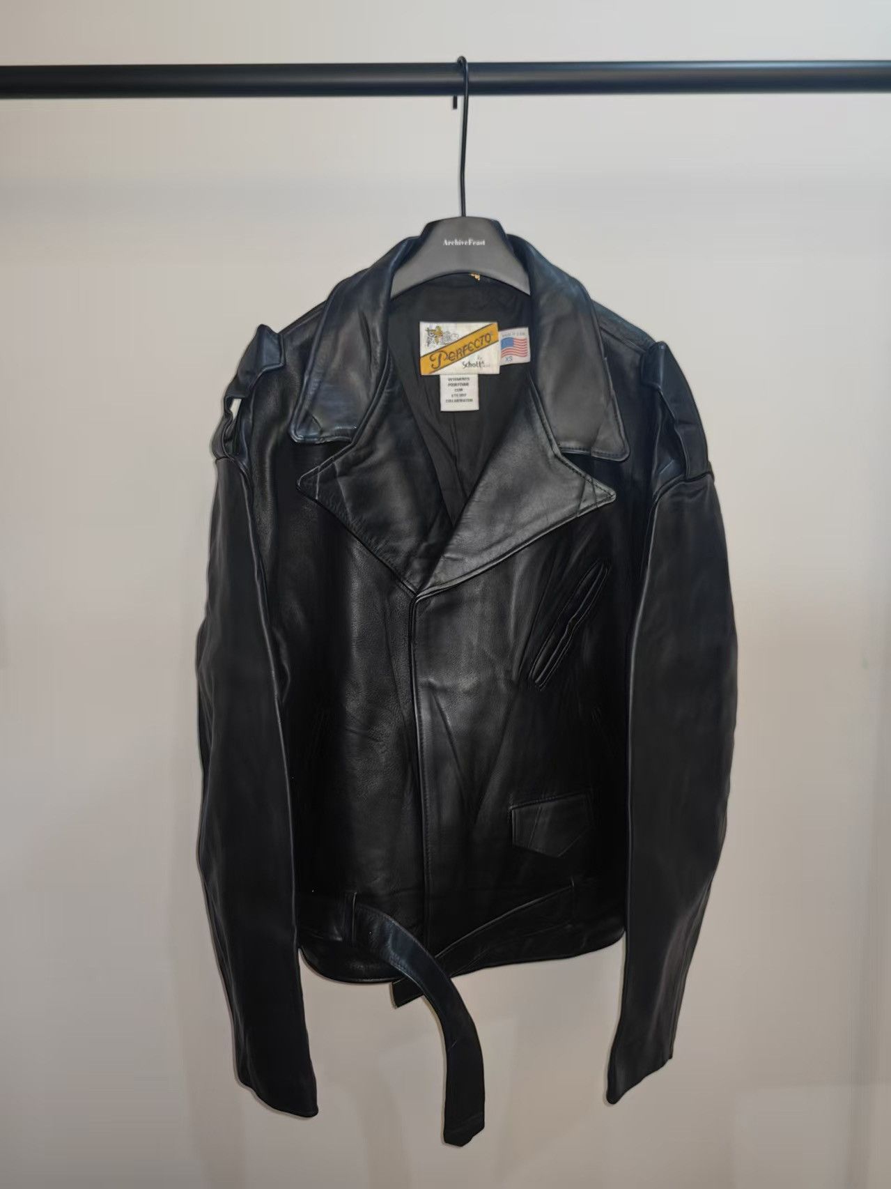Vetements Vetements x Schott 17SS Leather Jacket Size US XS / EU 42 / 0 - 1 Thumbnail