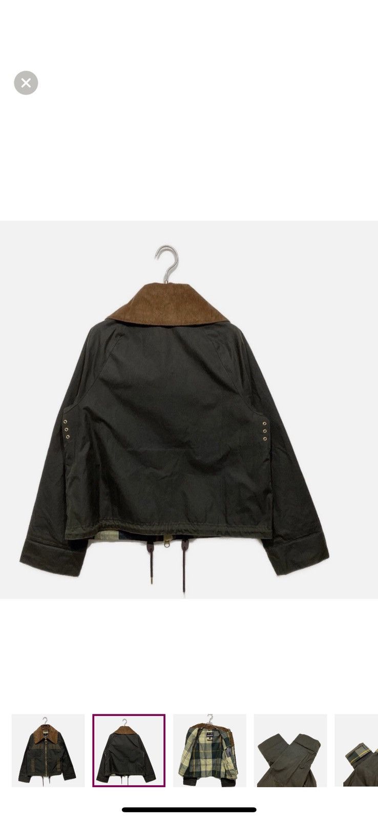 Barbour Barbour Beauly Wax Cotton Jacket Size M Size XS / US 0-2 / IT 36-38 - 2 Thumbnail