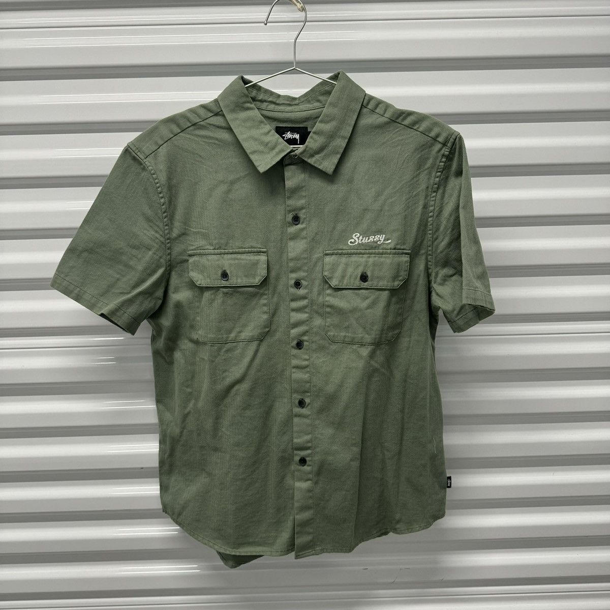 Stussy Stussy Green Button Up Size US M / EU 48-50 / 2 - 1 Thumbnail
