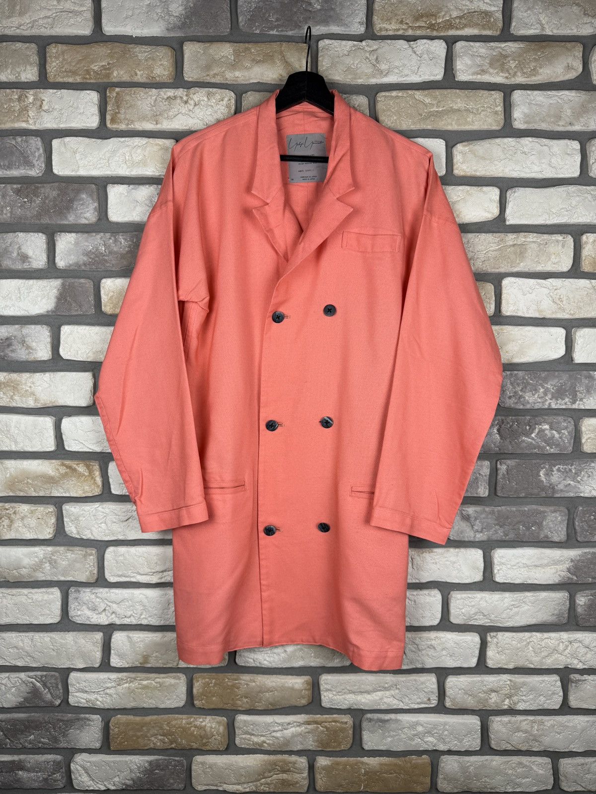 Very rare oversize jacket trench coat Yohji Yamamoto