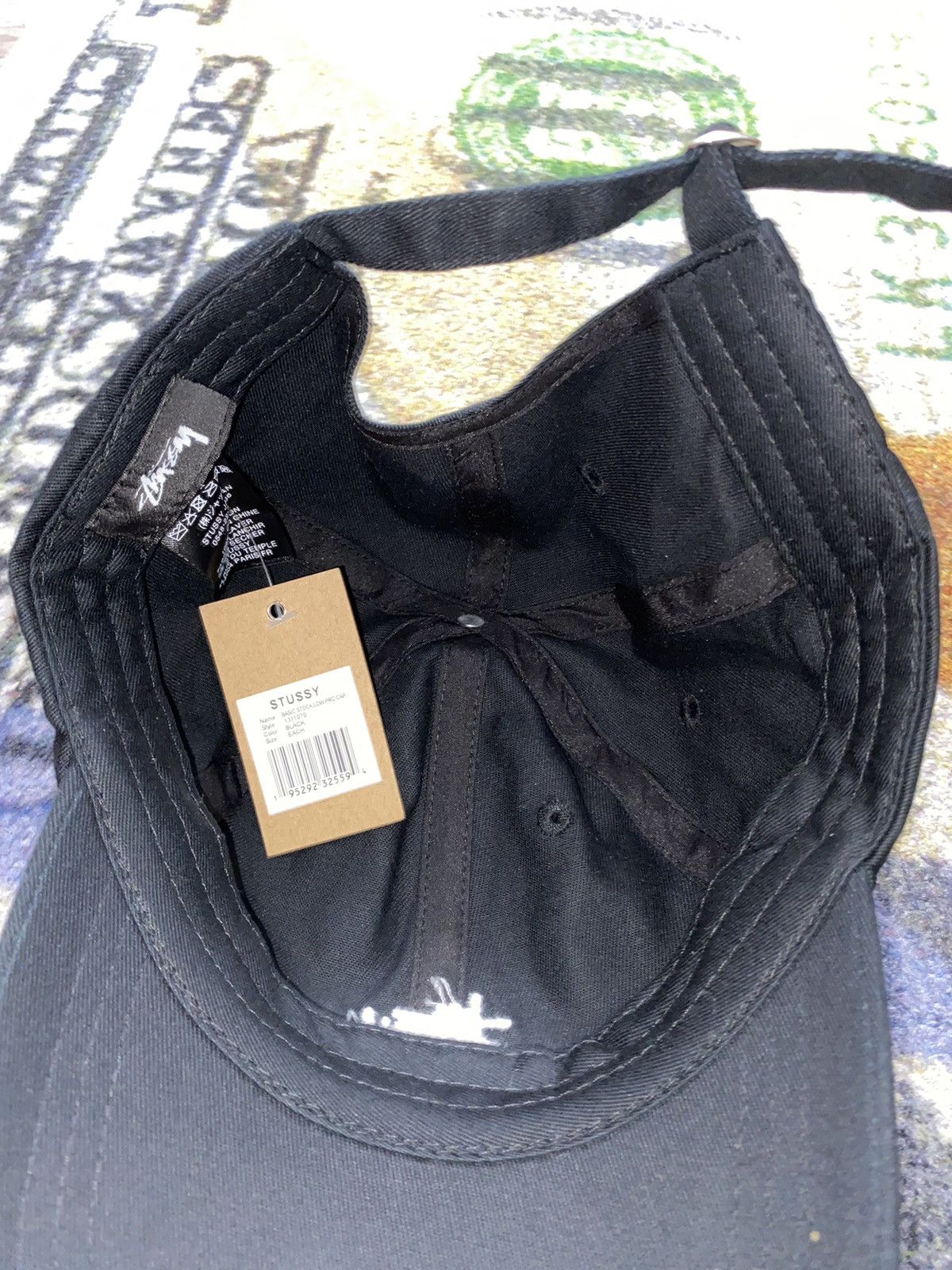 Stussy Stussy Basic Stock Logo Cap Size ONE SIZE - 4 Thumbnail