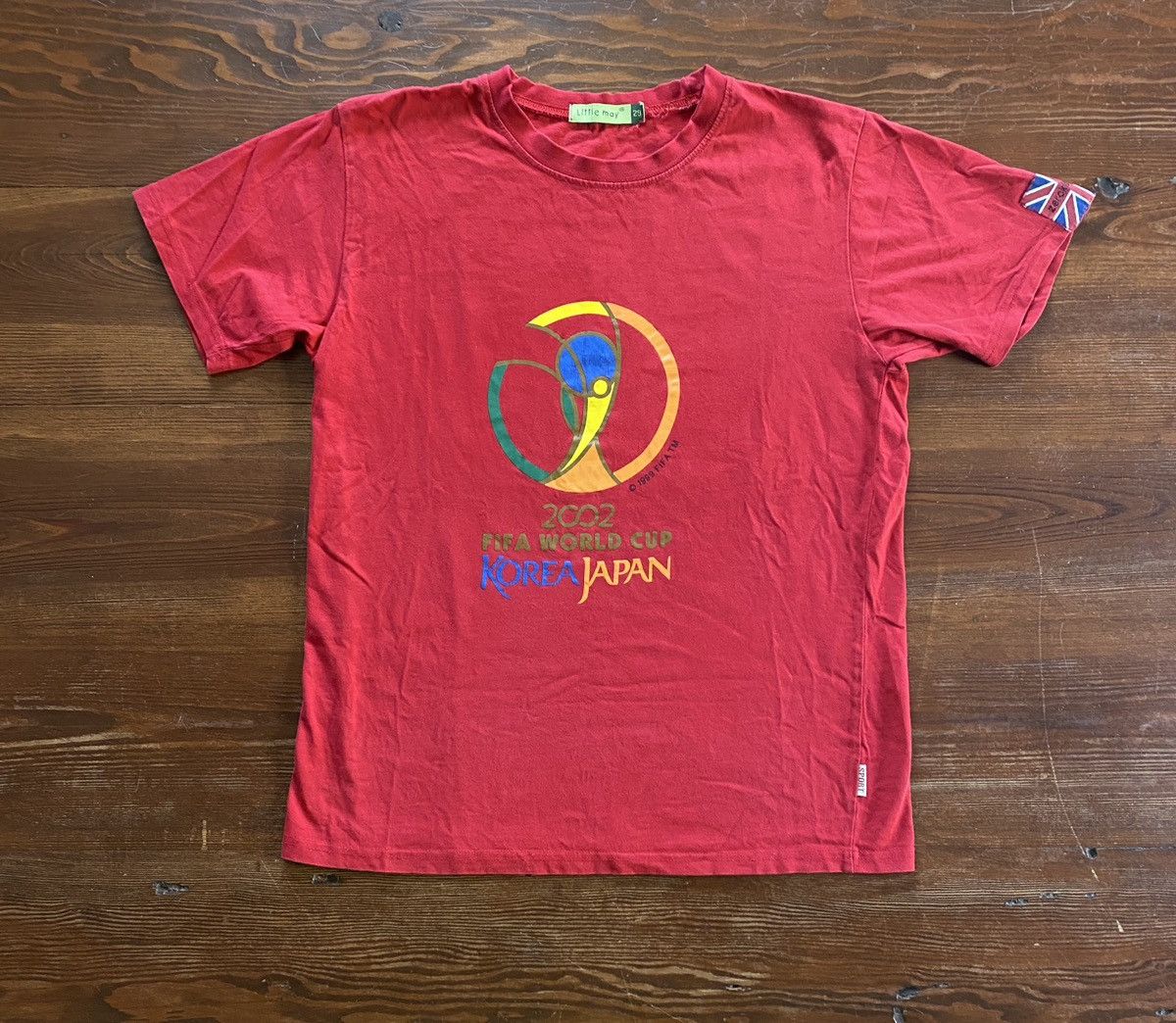 Vintage Vintage ‘99 2002 World Cup Korea Japan Union Jack Tee Size US S / EU 44-46 / 1 - 2 Thumbnail